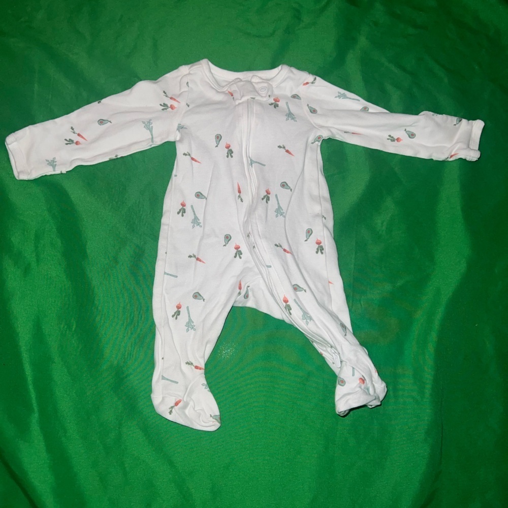 Carters Floral Print Kids One Piece size Newborn